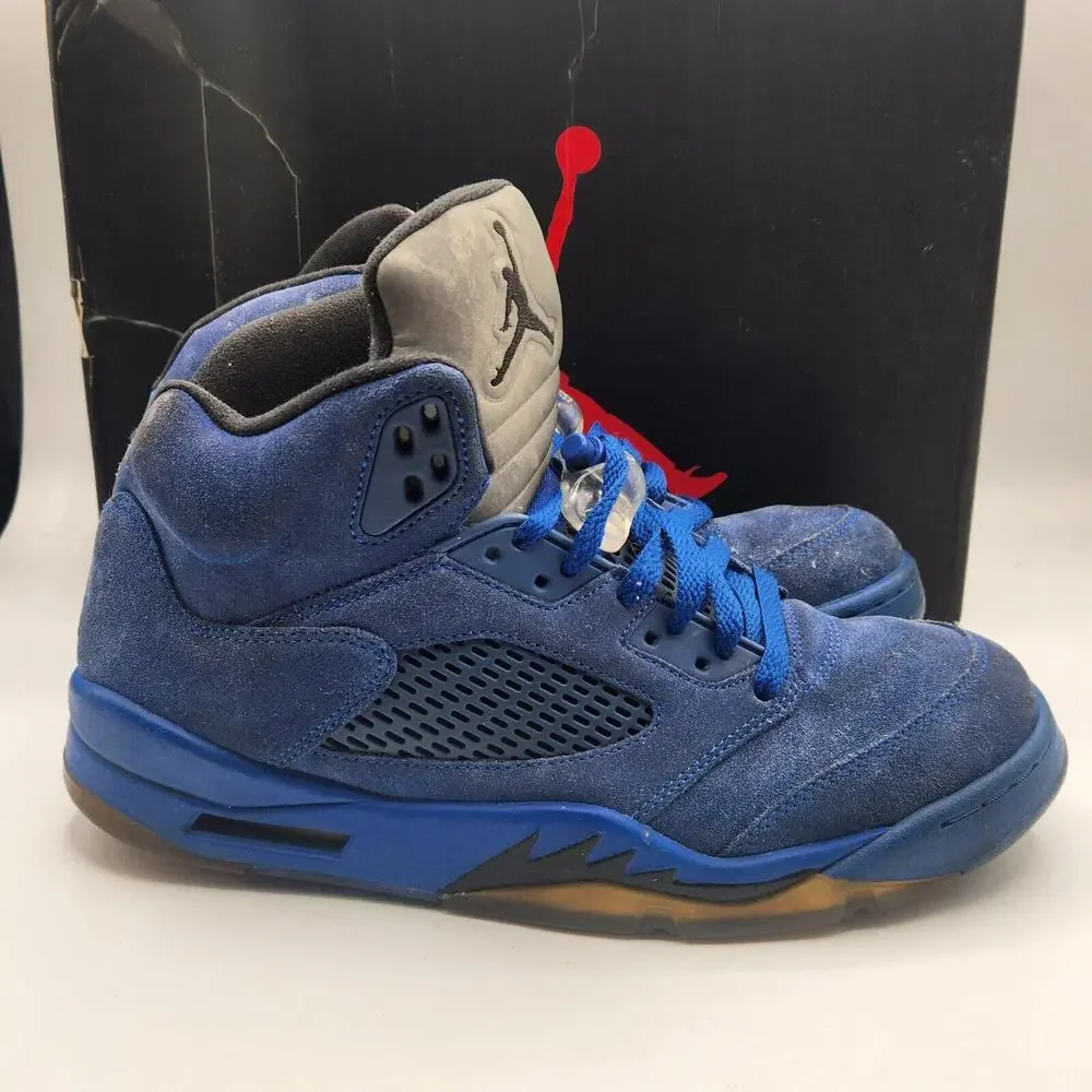Jordan 5‎ Retro - 'Blue Suede' (Size 9.5) *Nice Condition w/ OG Box*